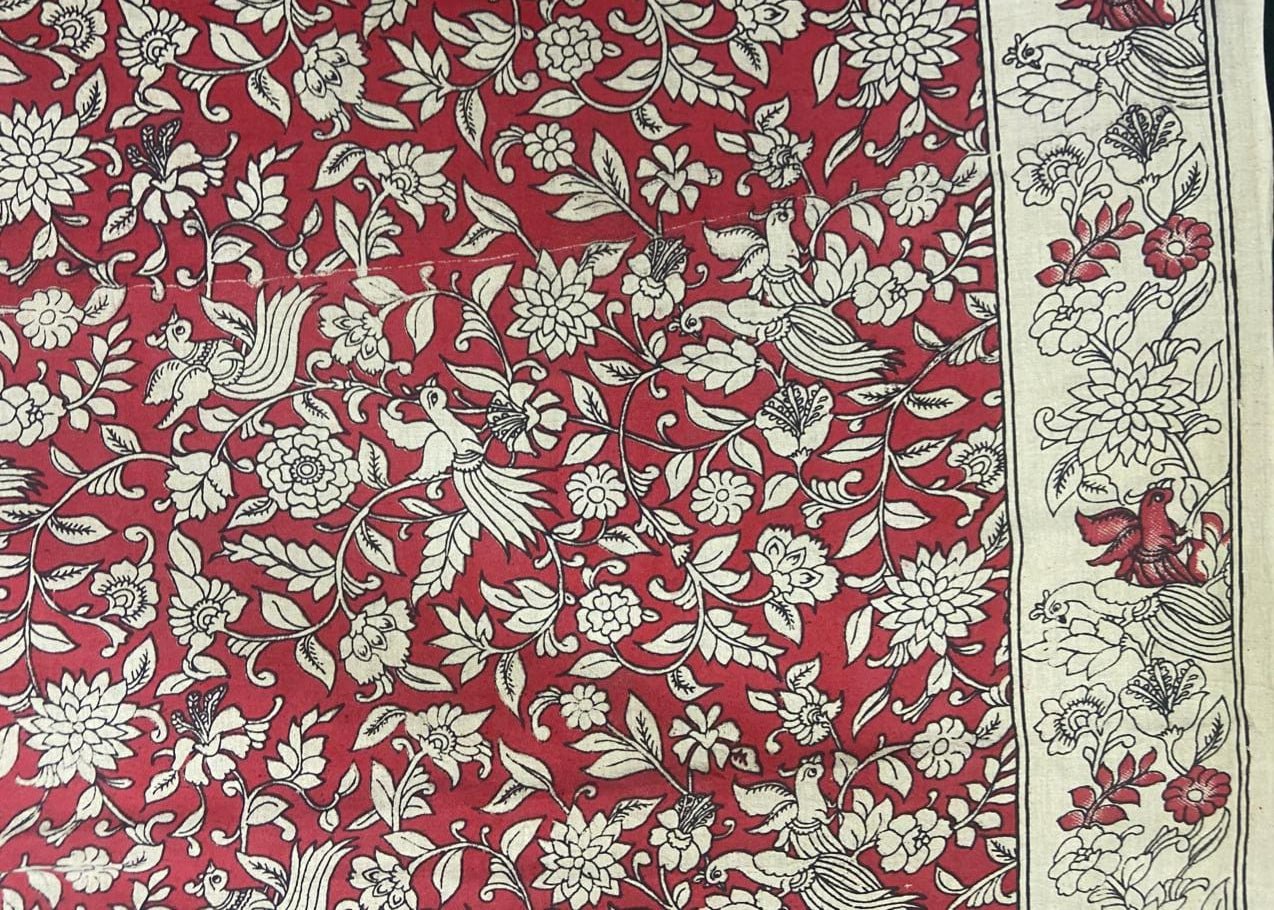 Kalamkari Blouse Pieces - VSL Collections