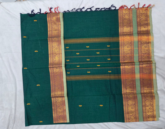 Kanchi Cotton with Big Border