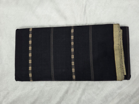 Narayanpet Saree with Horizontal Floral lines