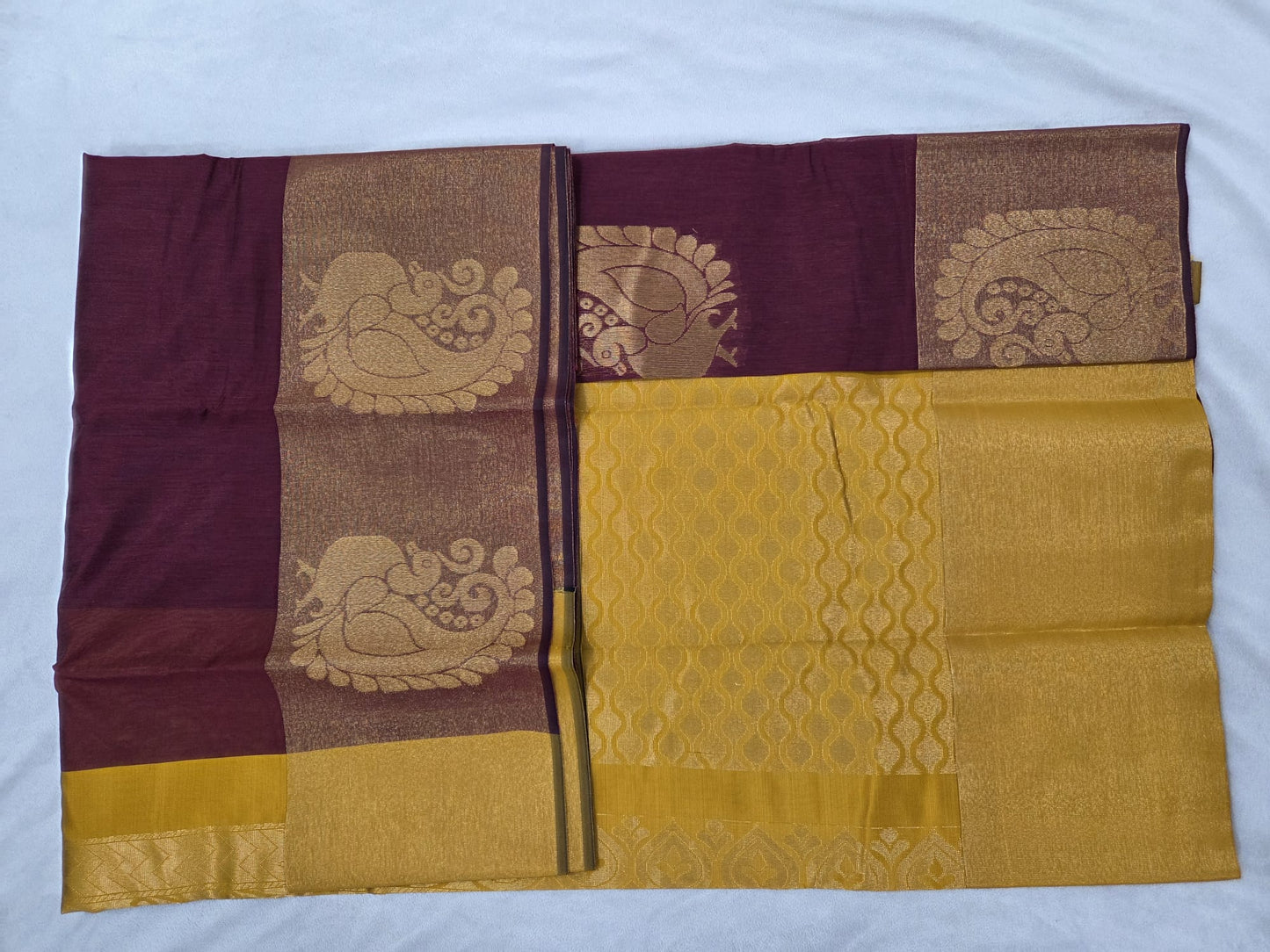 Chanderi Kuppadam Sico Sarees