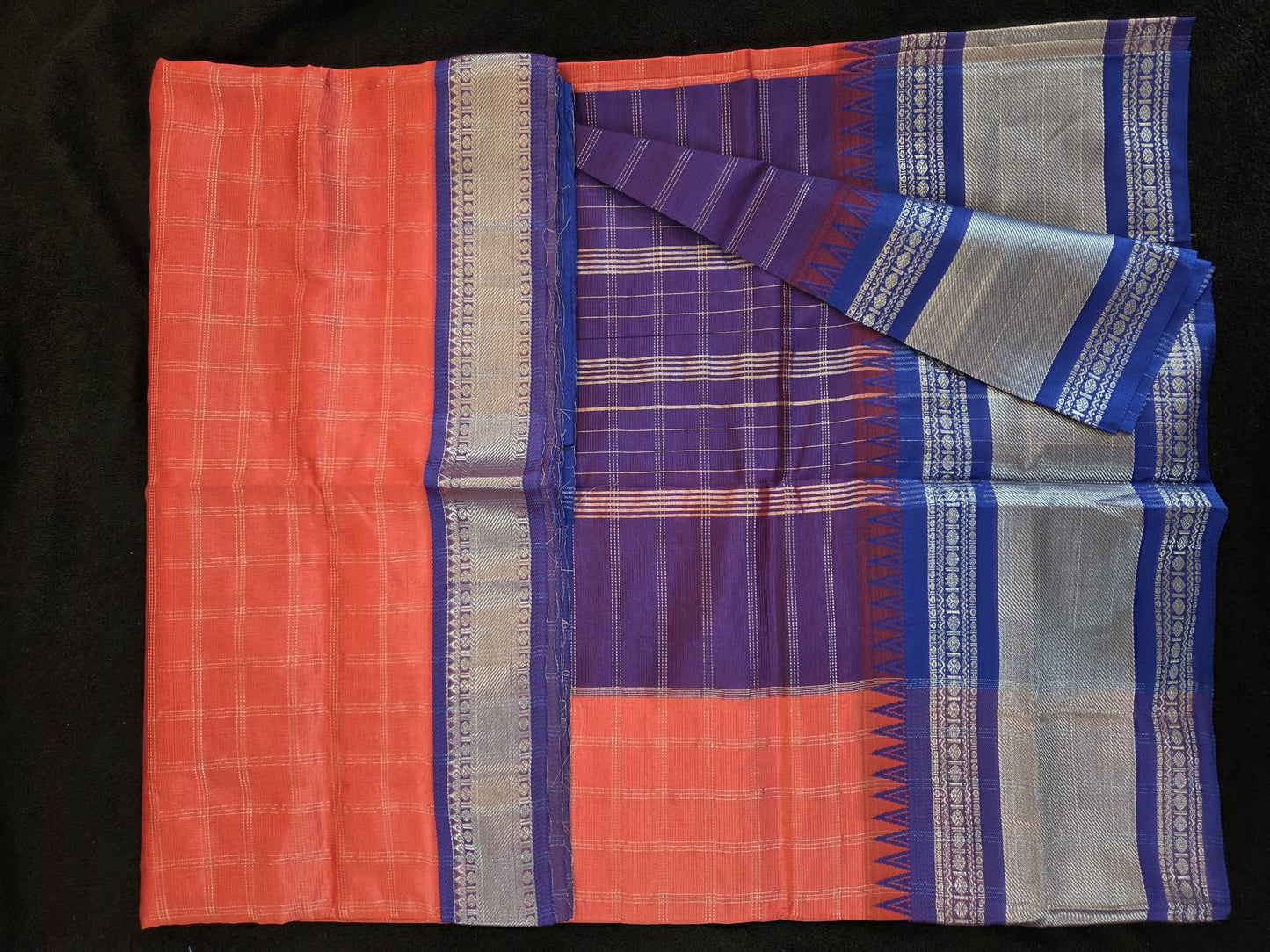 Mangalagiri Sico with Gadwal and Temple Border Sarees
