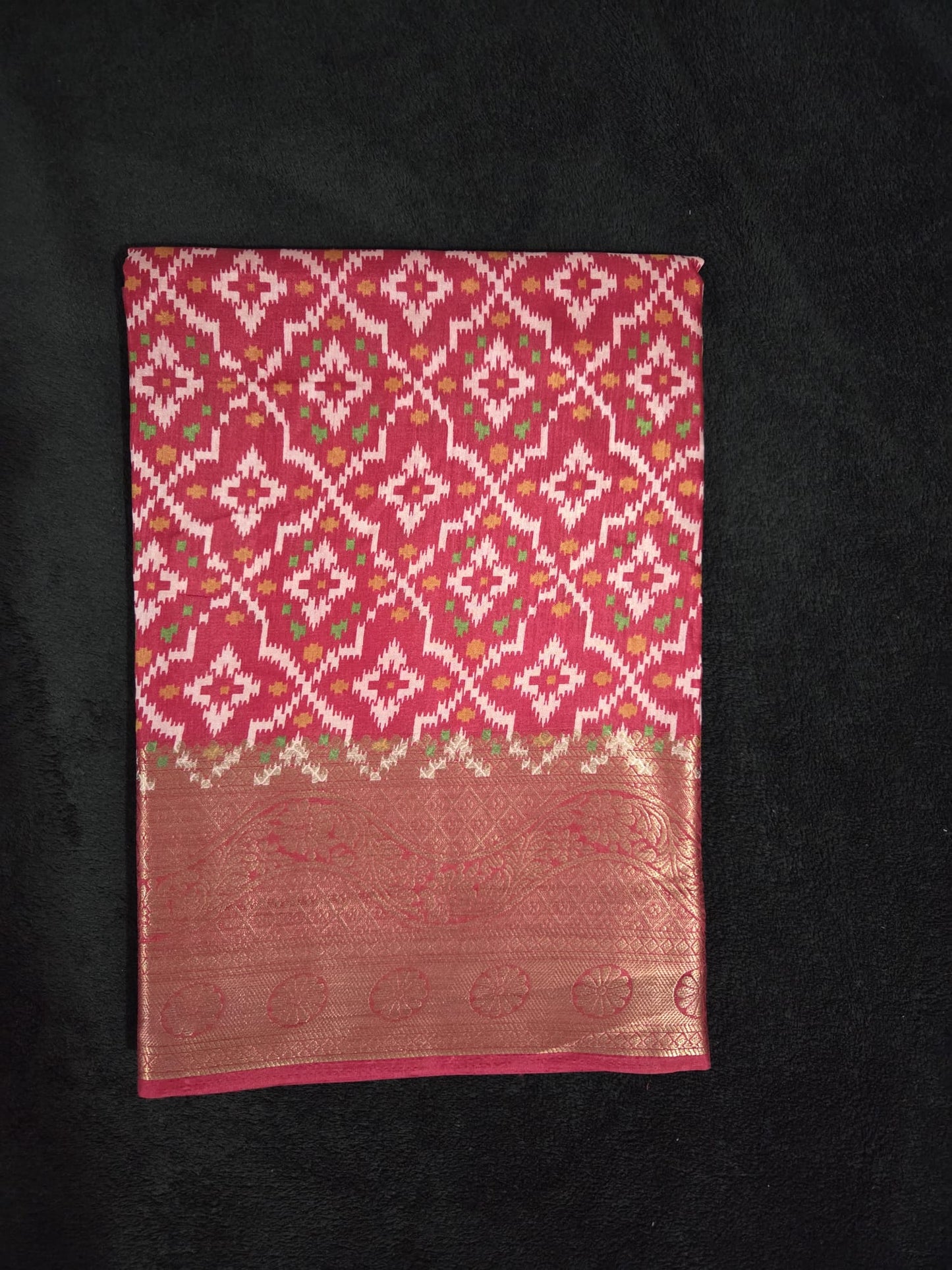 Patola Printed Dola Silk Saree