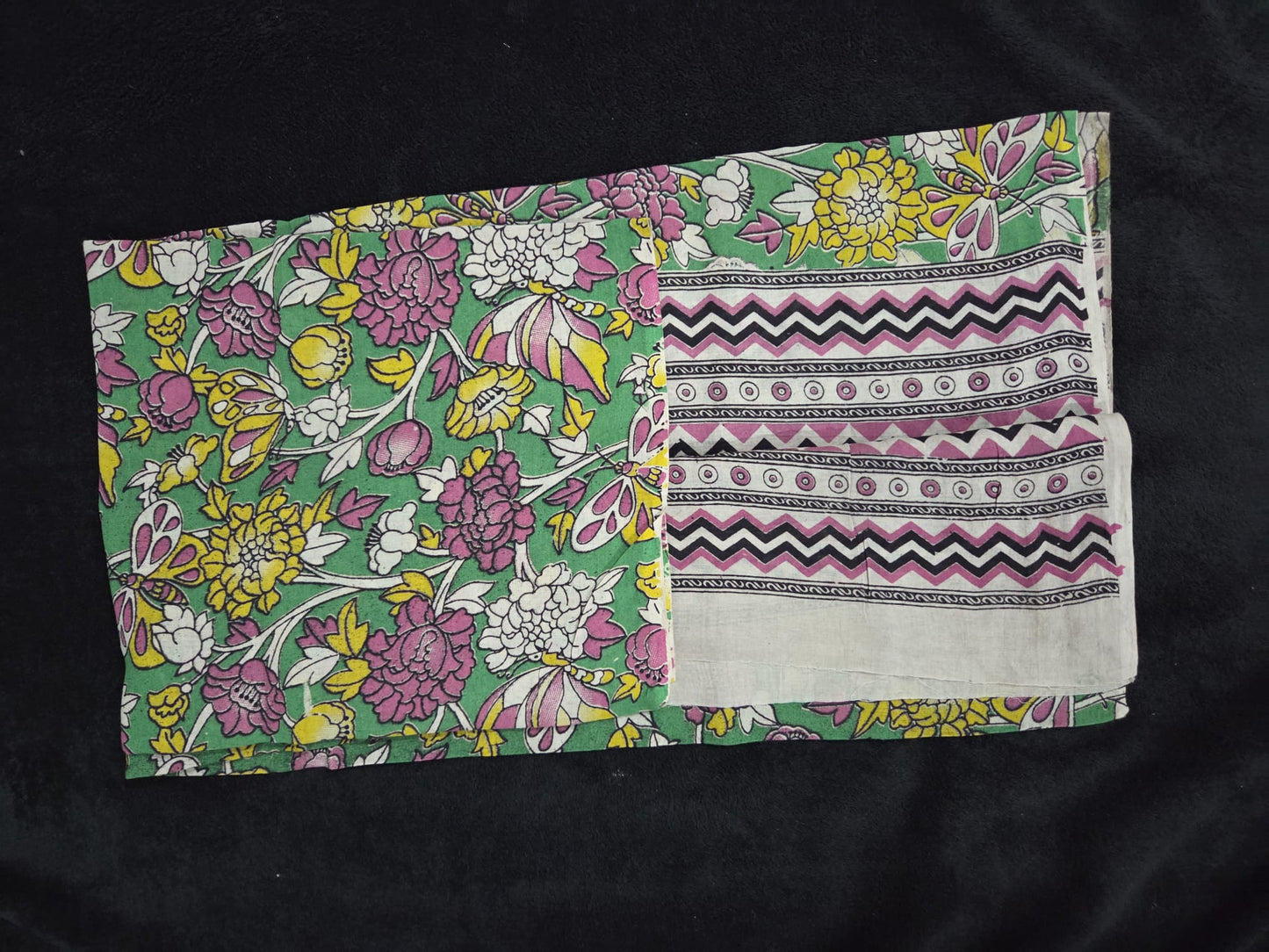 Floral Printed Kalamkaari Cotton Dupattas