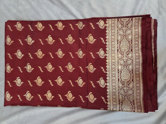 Banarasi Semi katan Silk Saree - VSL Collections