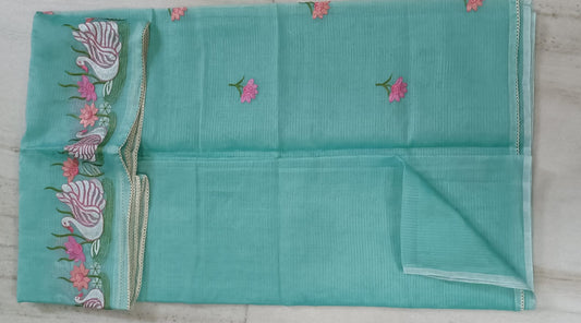 Kota Cotton Supernet Sarees