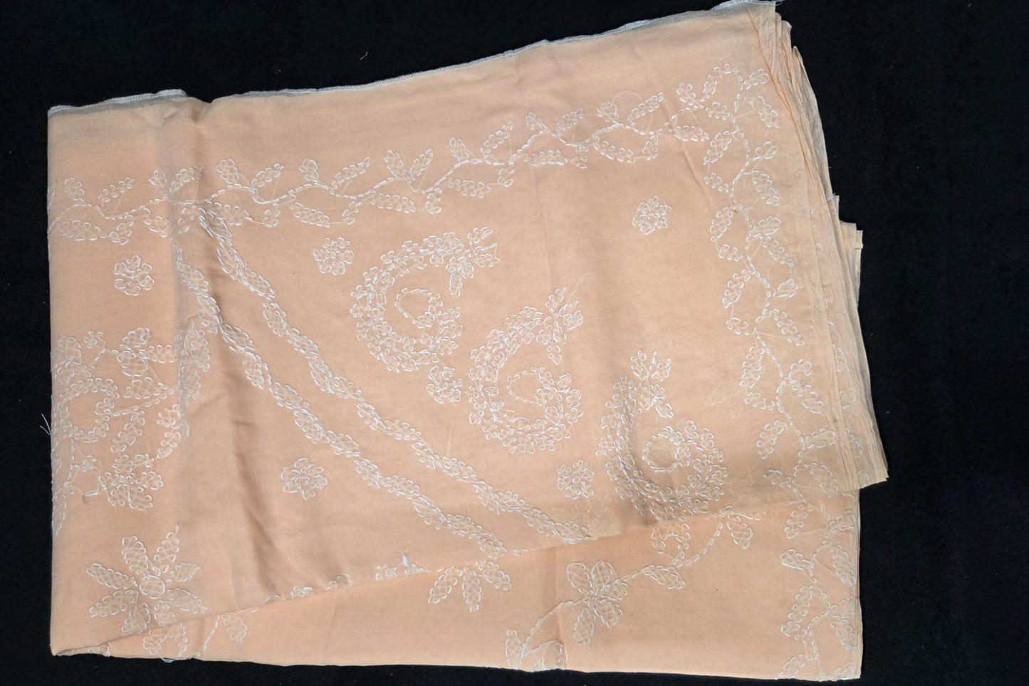 Chikankaari Cotton Sarees with Floral Designs - VSL Collections