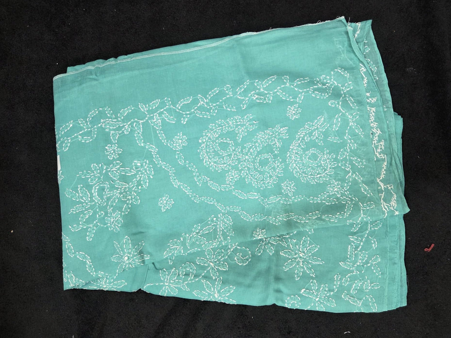 Chikankaari Cotton Sarees with Floral Designs - VSL Collections