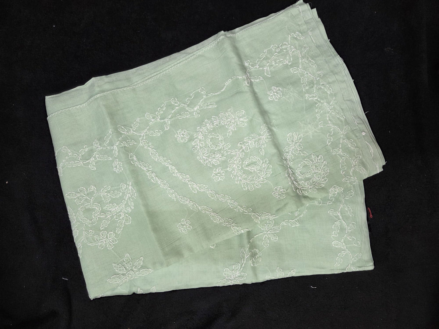 Chikankaari Cotton Sarees with Floral Designs - VSL Collections