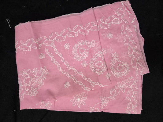 Chikankaari Cotton Sarees with Floral Designs - VSL Collections
