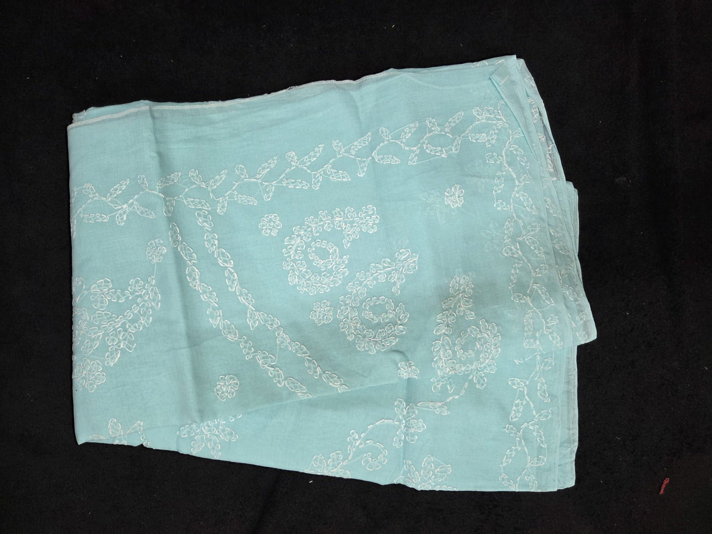 Chikankaari Cotton Sarees with Floral Designs - VSL Collections