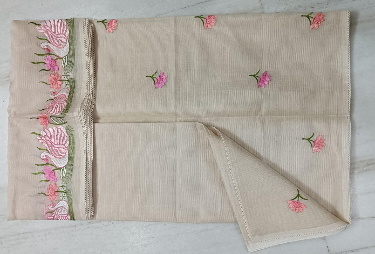 Kota Cotton Supernet Sarees