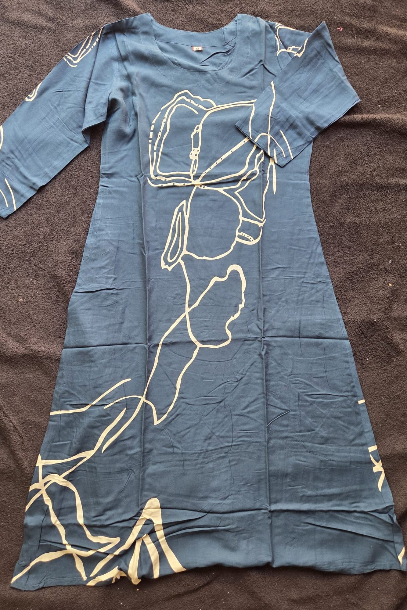 Floral Lines Rayon CO - Ord Set - VSL Collections