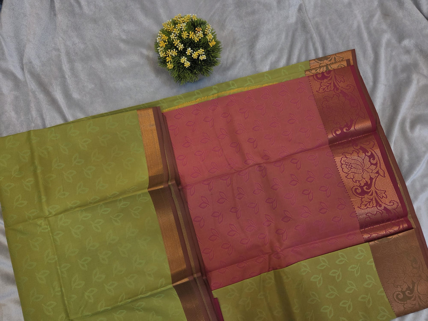 Semi Kanchi Soft Silk