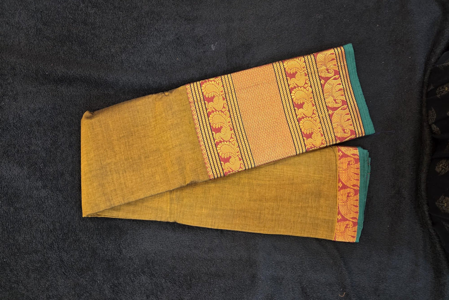 Handloom Narayanapet Cotton Big Border Saree - VSL Collections