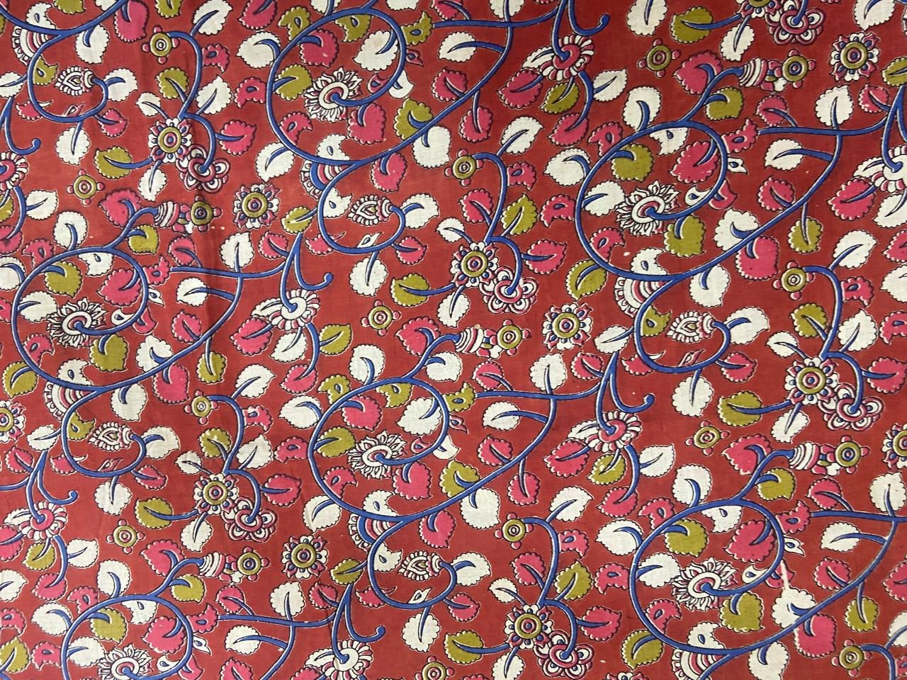 Kalamkari Blouse Pieces - VSL Collections