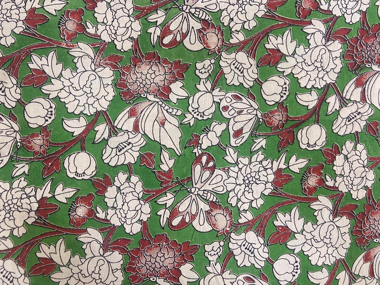 Kalamkari Blouse Pieces - VSL Collections
