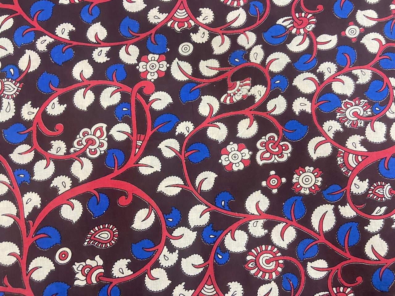 Kalamkari Blouse Pieces - VSL Collections
