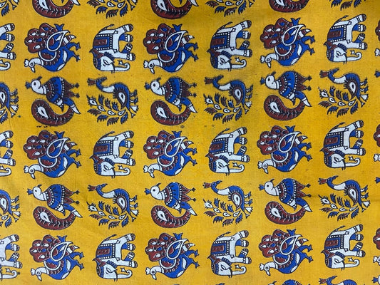 Kalamkari Blouse Pieces - VSL Collections