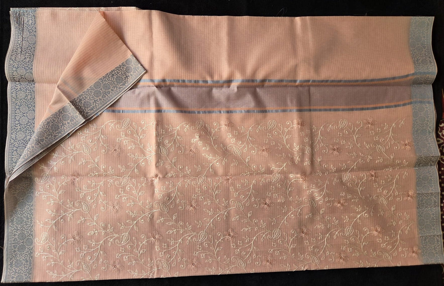 Kota Cotton Sarees with Embroidery - VSL Collections