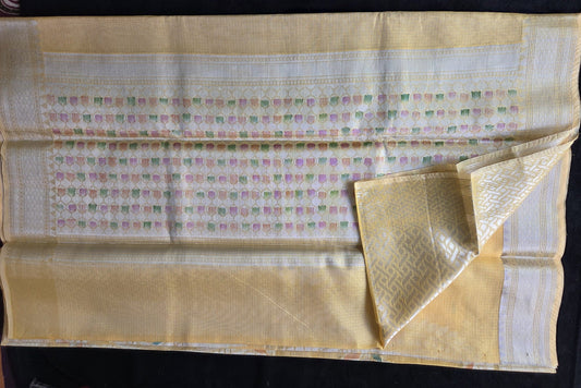 Kota Cotton Sarees with Floral Design - VSL Collections