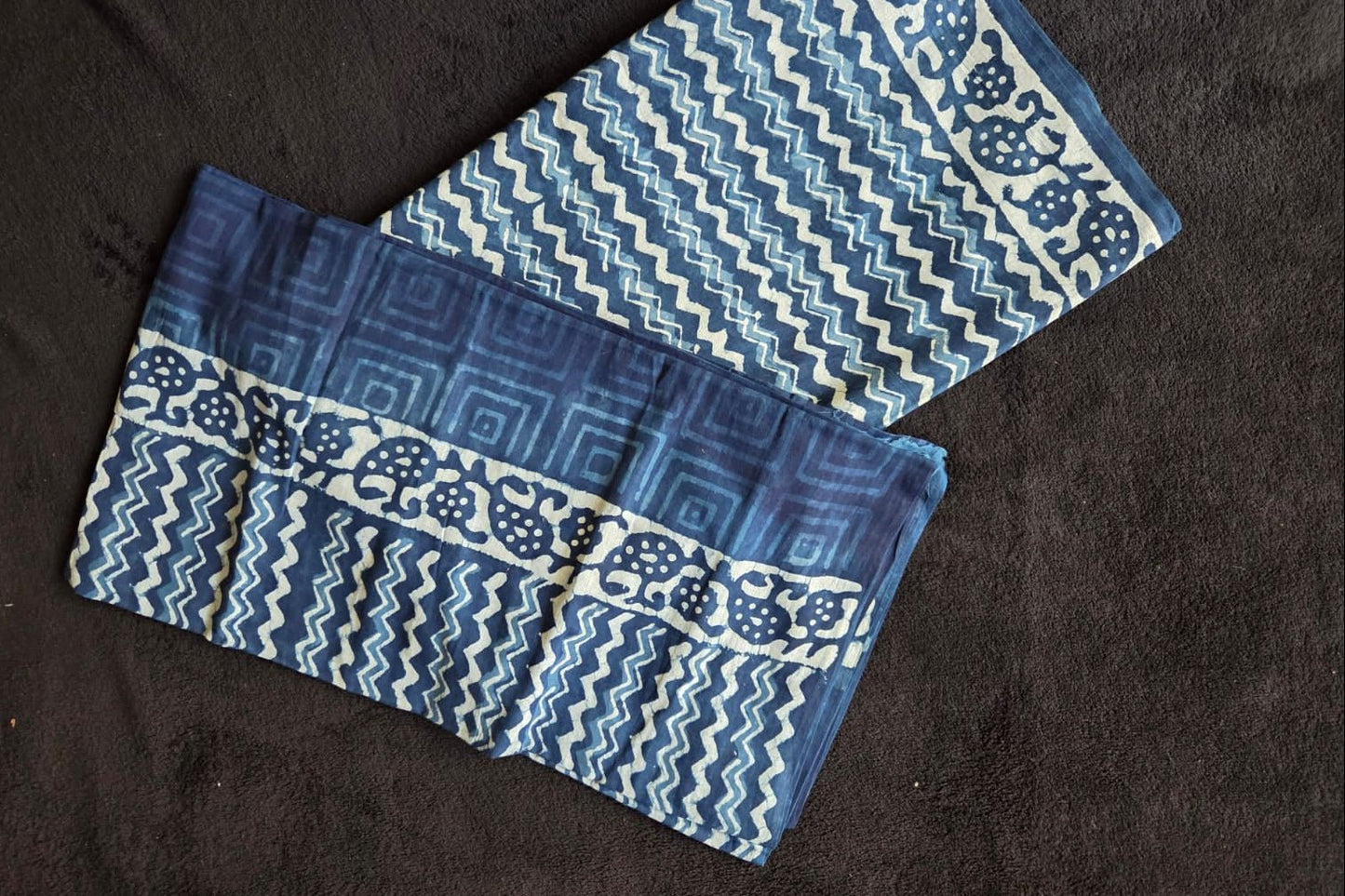 Mul Cotton Dress Materials with Delicate Floral Print - VSL Collections