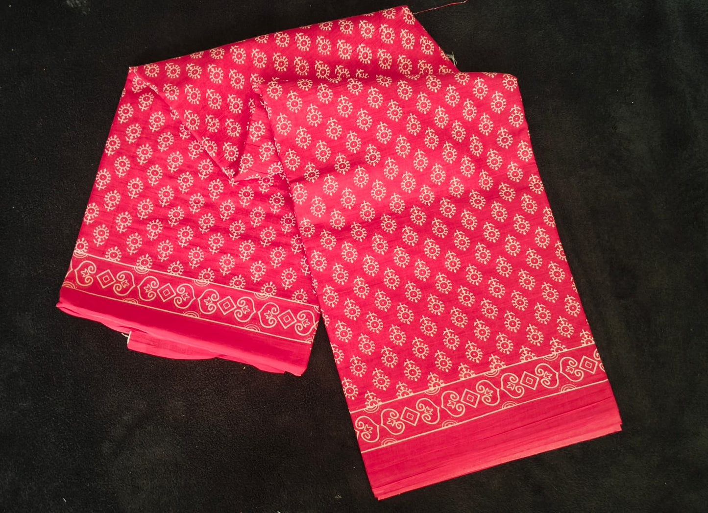 Mul Cotton Sarees with Prints - VSL Collections
