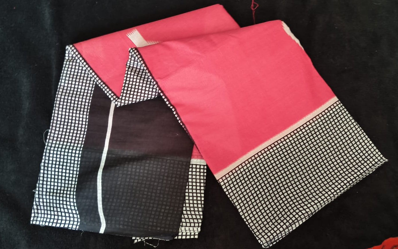 Mul Cotton Sarees with Prints - VSL Collections