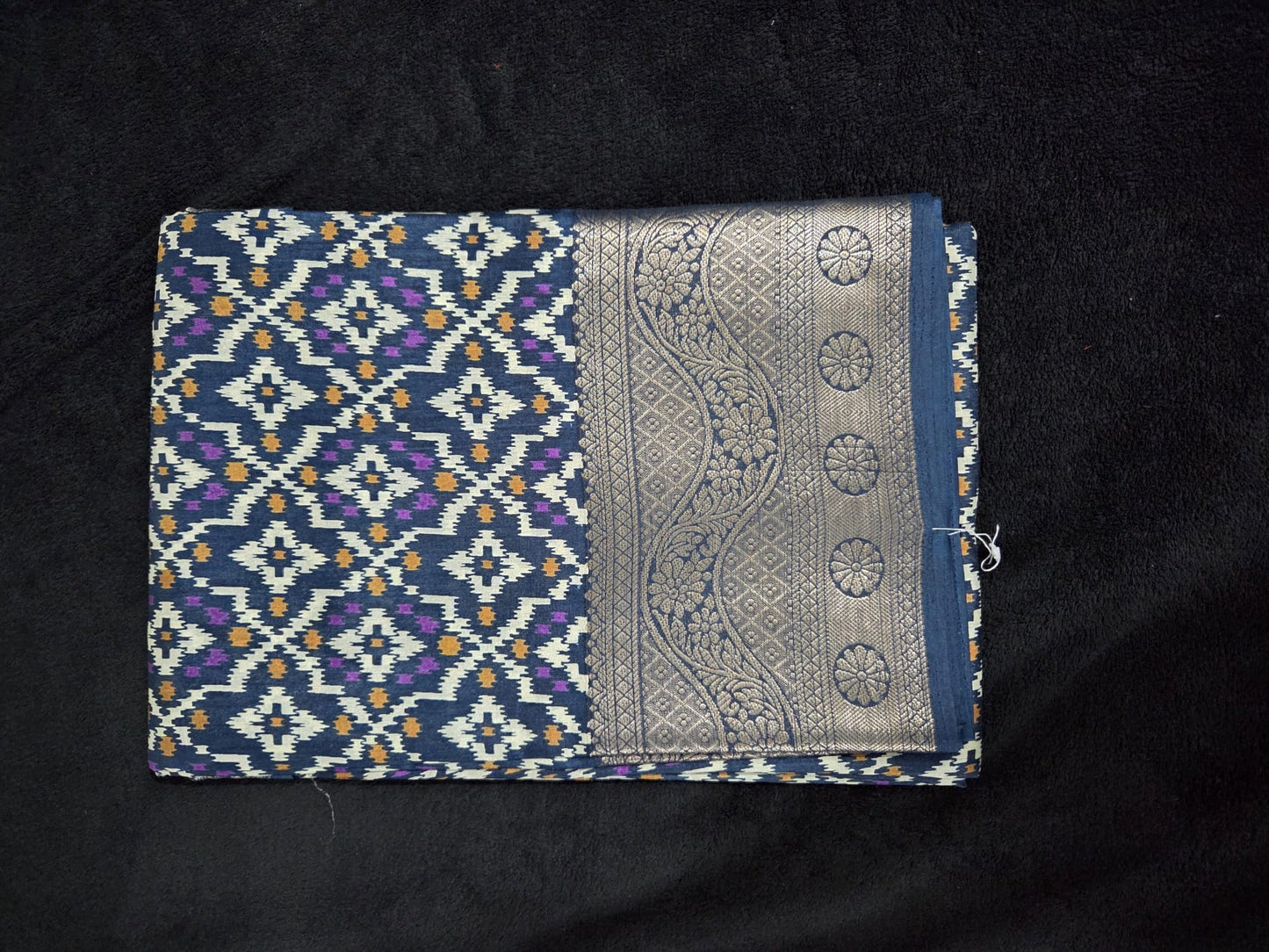 Patola Printed Dola Silk Saree - VSL Collections
