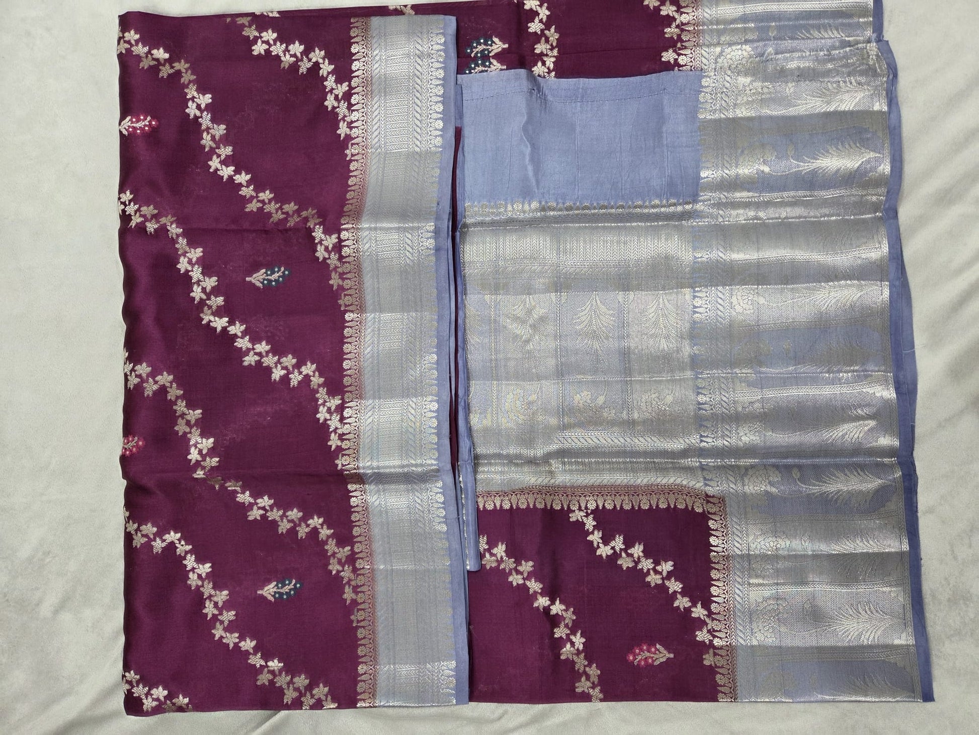Raw Mango Saree - VSL Collections