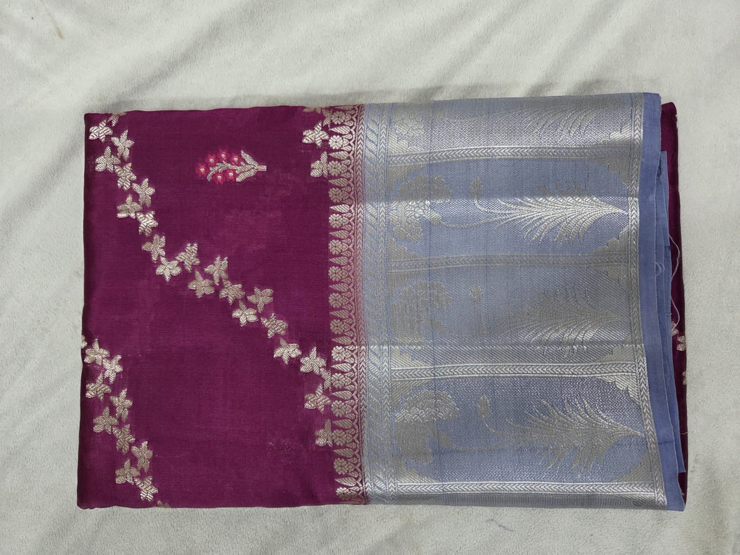 Raw Mango Saree - VSL Collections