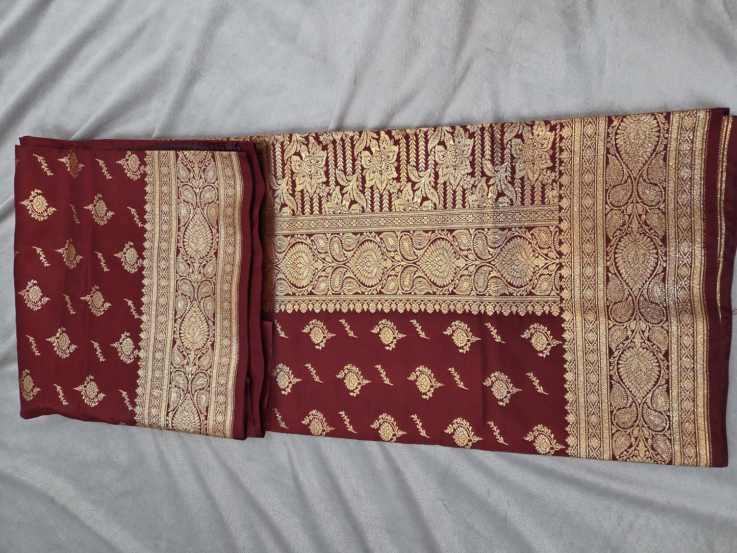 Banarasi Semi katan Silk Saree