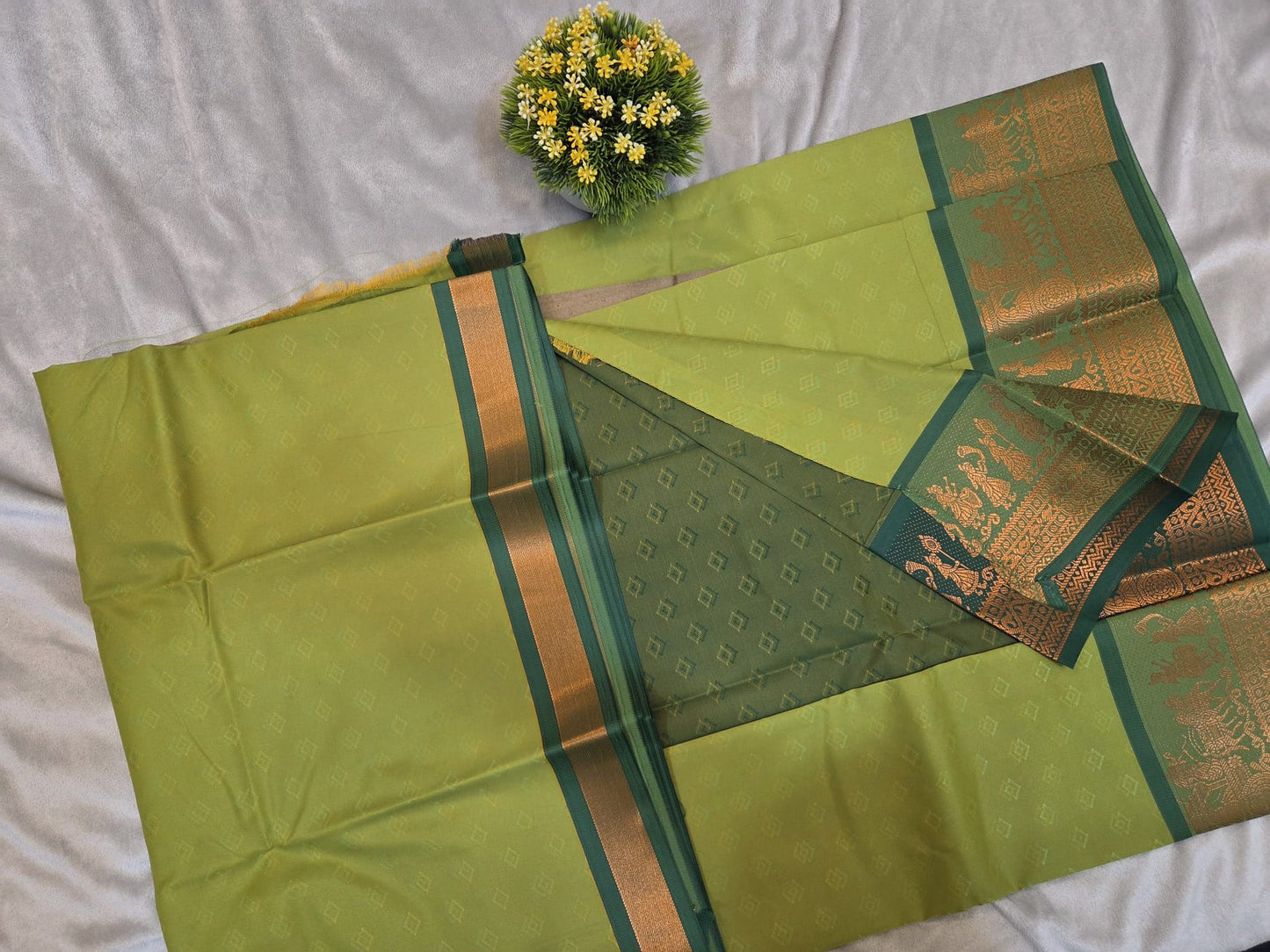 Semi Kanchi Soft Silk - VSL Collections
