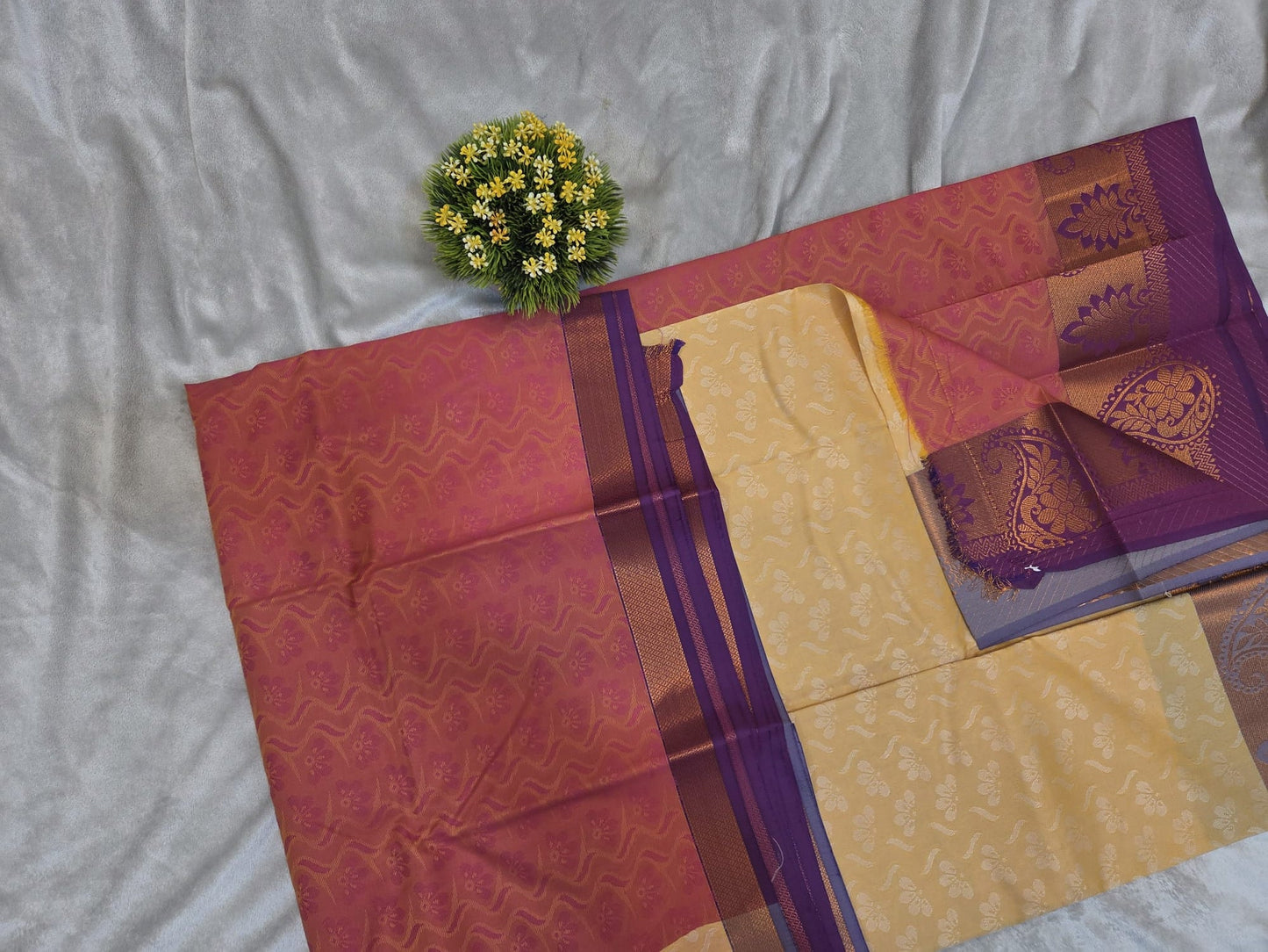 Semi Kanchi Soft Silk - VSL Collections