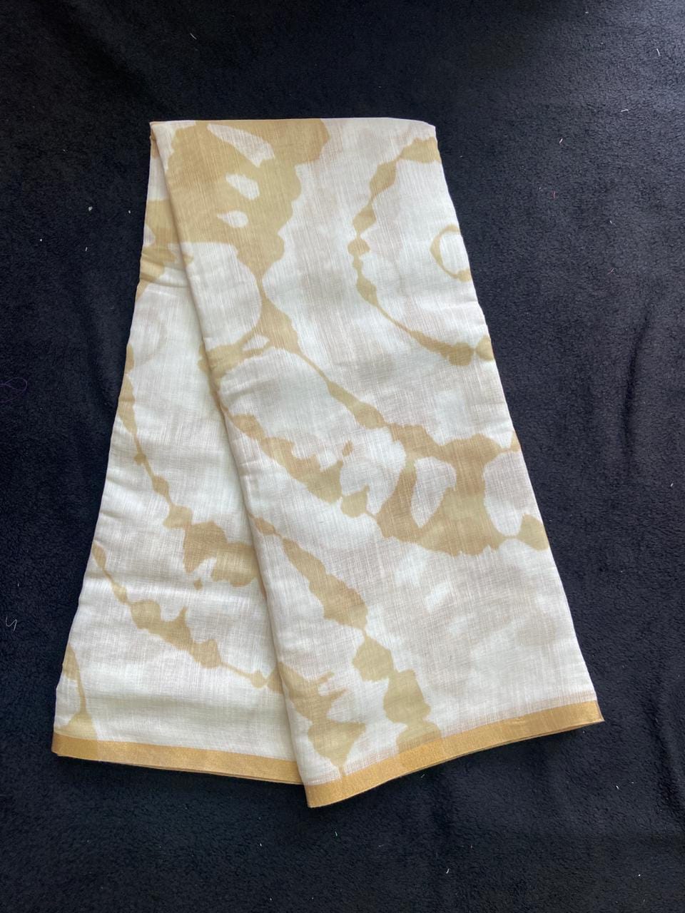 Soft Cotton Sarees with Batik Prints - VSL Collections