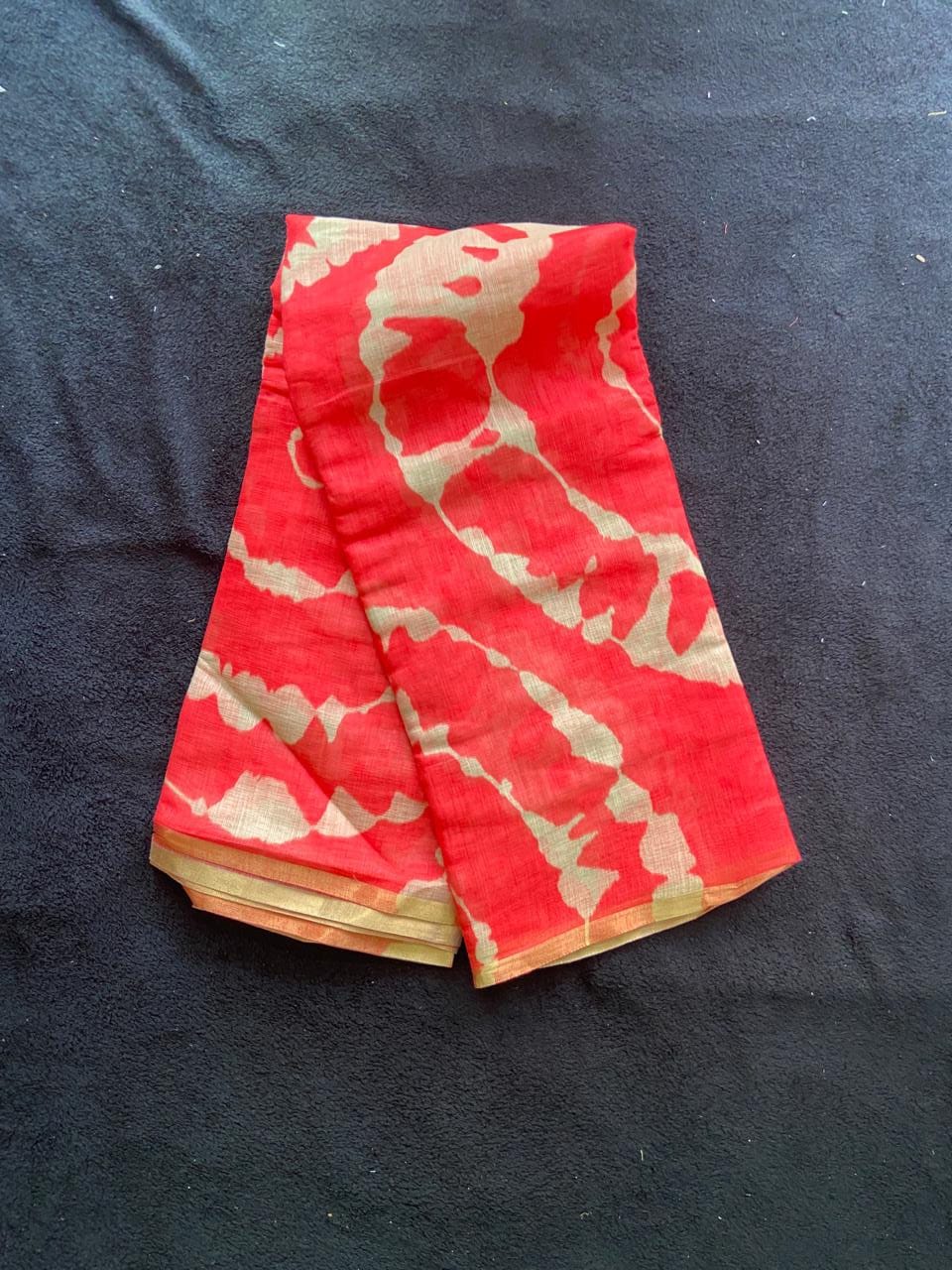 Soft Cotton Sarees with Batik Prints - VSL Collections