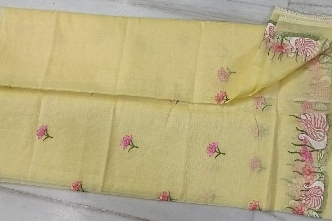 Kota Cotton Supernet Sarees
